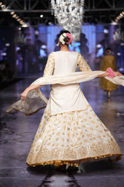 Noormahal White Lehenga Set Gulabo Jaipur