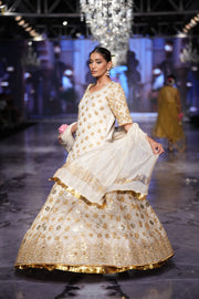 Noormahal White Lehenga Set Gulabo Jaipur