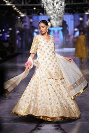 Noormahal White Lehenga Set Gulabo Jaipur
