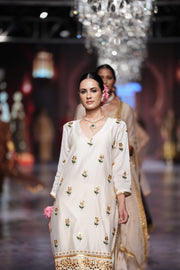 Jamila White Kaftan Set 3