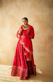 Mashoor Red Lehenga Set 5