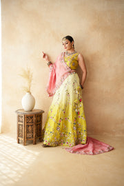 Aishwarya Pista Lehenga Set Gulabo Jaipur