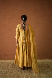 Chandani Mustard  Anarkali Set 4