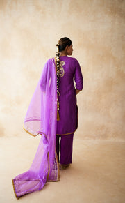 Tara Purple Straight Set 4