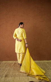 Tara Yellow Straight Set Gulabo Jaipur