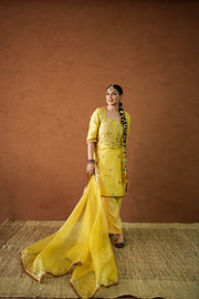 Tara Yellow Straight Set Gulabo Jaipur
