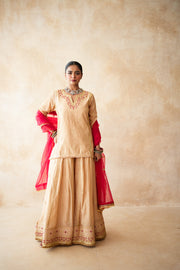 Neena Golden Sharara Set 4