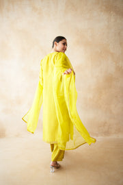 Hema Yellow Straight Set Gulabo Jaipur