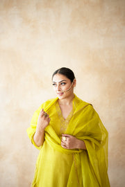 Hema Yellow Straight Set Gulabo Jaipur