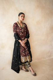 Aisha Black Anarkali Set 5
