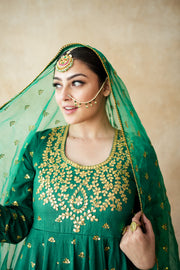 Sitara Green Aanarkali Set 4