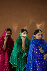 Sitara Green Aanarkali Set 5