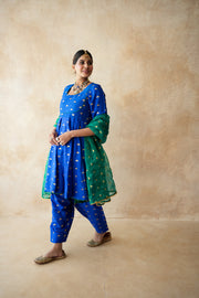 Riza Blue Anarkali Set 3