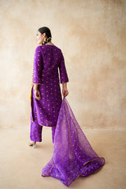 Meera Purple Straight Set 6