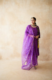 Meera Purple Straight Set 1