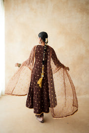 Sitara Brown Anarkali Set 5