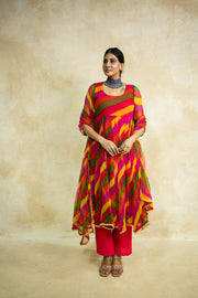 Arzu Yellow Anarkali Set 1