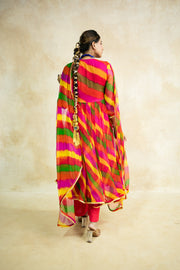 Arzu Yellow Anarkali Set 3