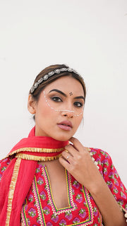 Mahin Red Straight Set 5
