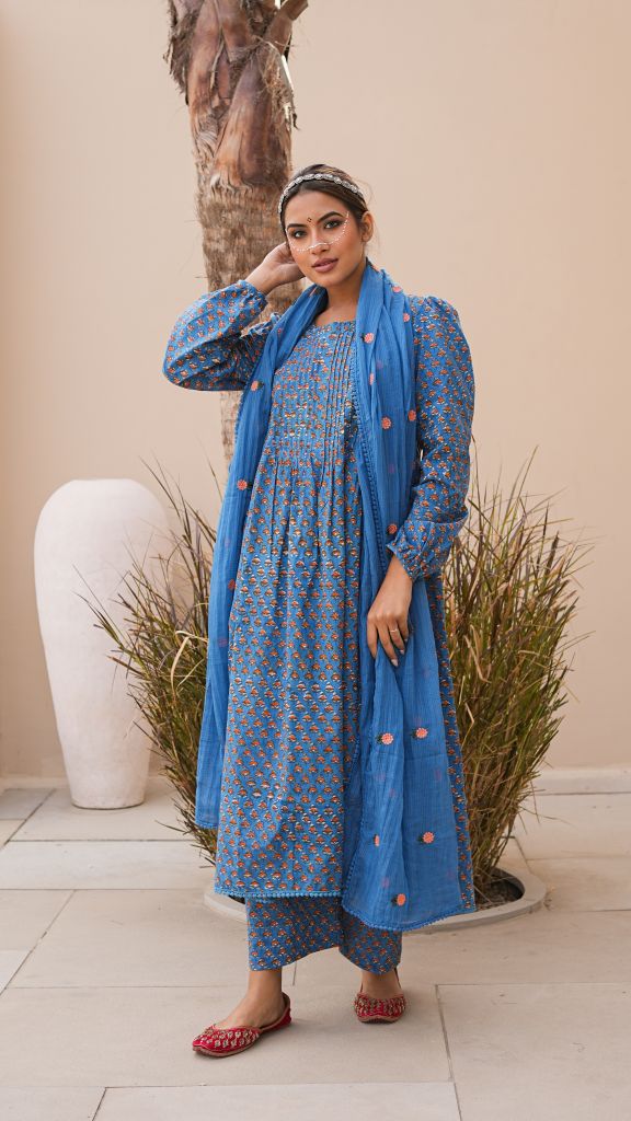 Rida Blue Straight Set