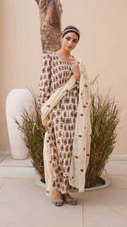 Rida Beige Straight Set 2