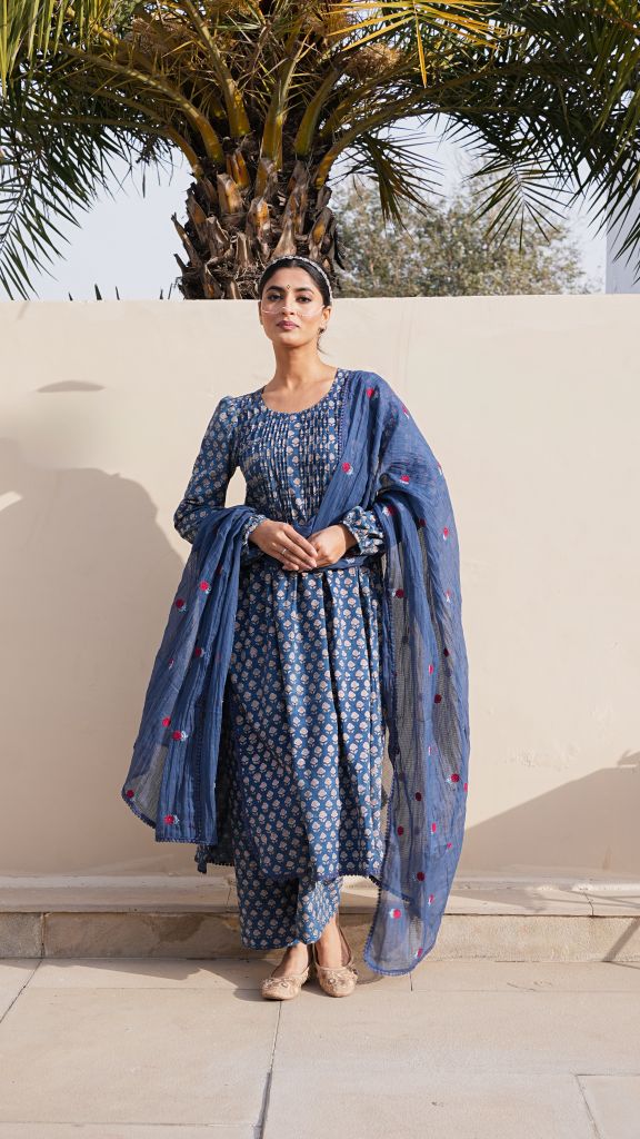 Rida Indigo Straight Set