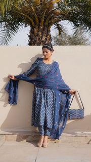 Rida Indigo Straight Set 4