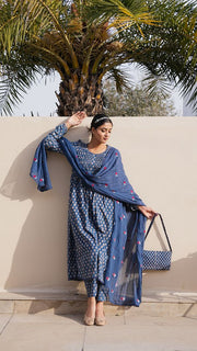 Rida Indigo Straight Set 5