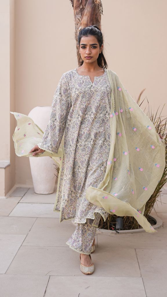 Afsana Mint Straight Set