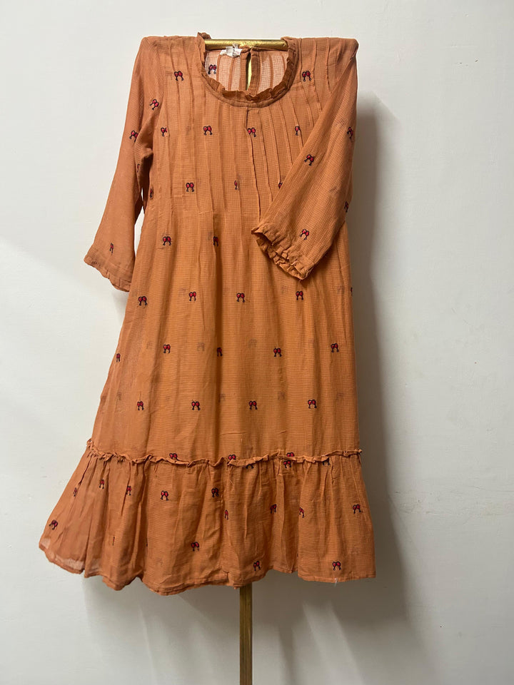 REETA BROWN DRESS