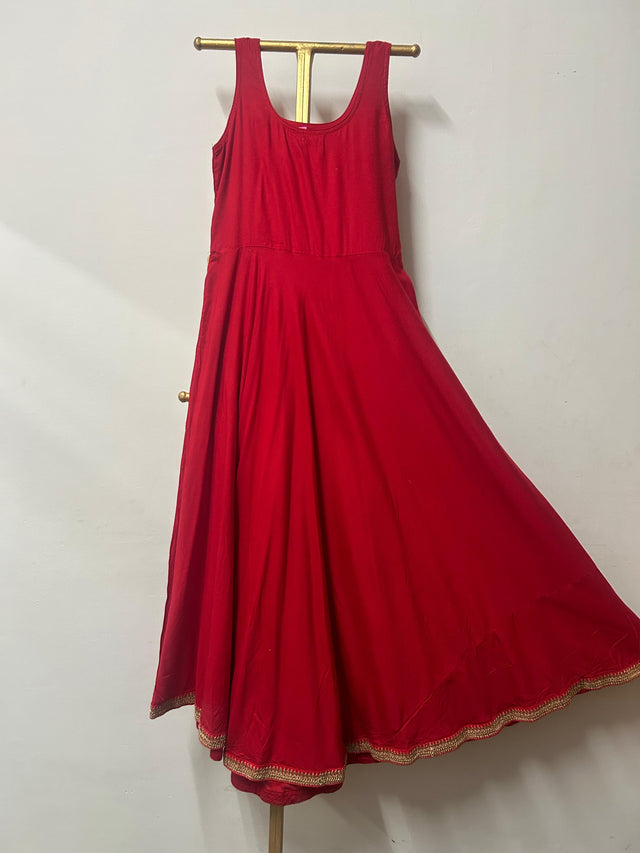 ERA RED ANARKALI SET