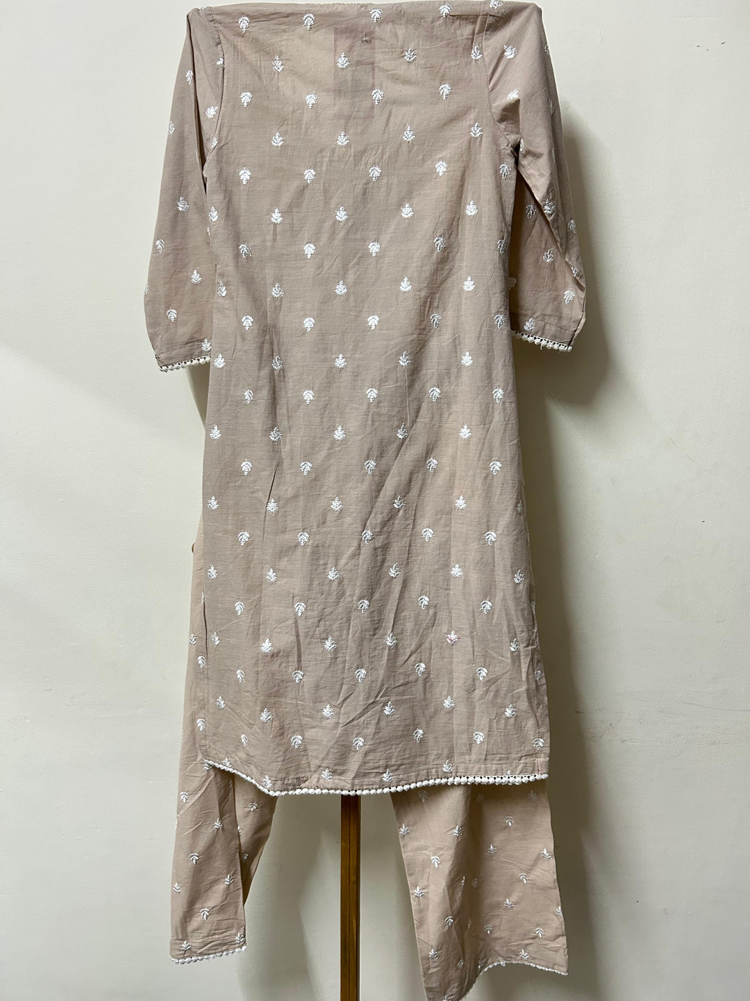 HAIRAT GREY STRAIGHT SET