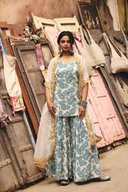 Leela offwhite Sharara Set 1