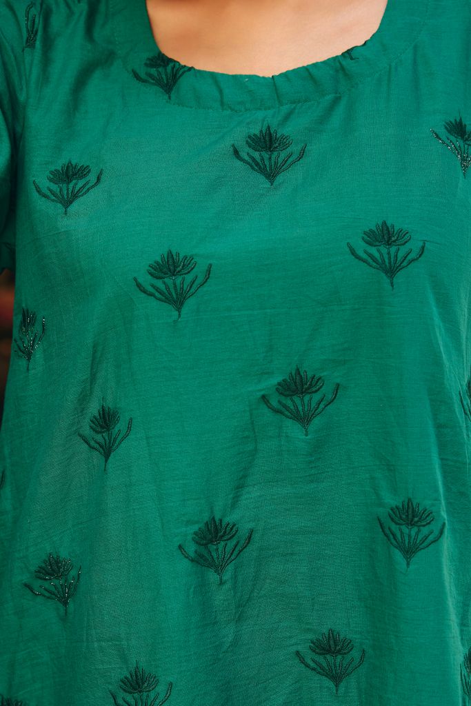 Falak Green Co-ord  Set