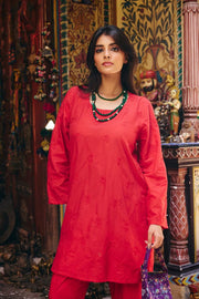 Falak Red Co-ord  Set Gulabo Jaipur