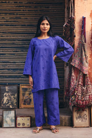 Falak Blue Co-ord  Set 3
