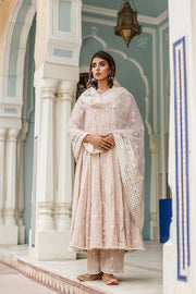 Hairat Grey Anarkali Set 3