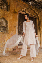 Hairat Grey Straight Kurta Set 6