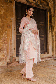 Hairat Peach  Straight Kurta Set 1