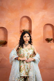 Nirali Grey Sharara Set 2