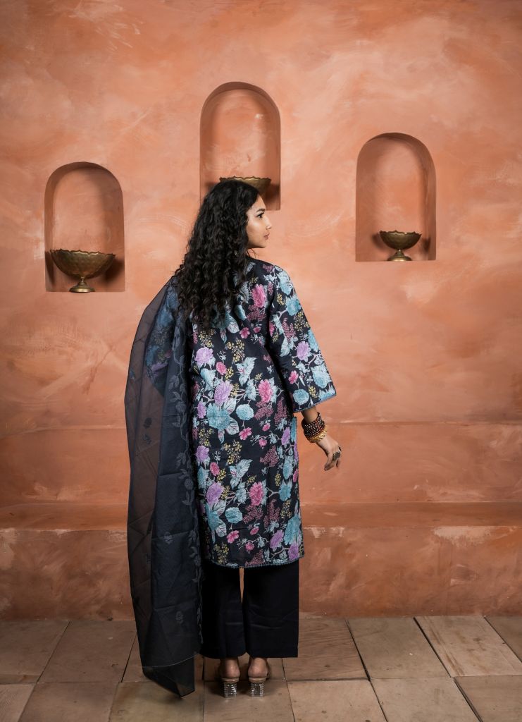 Hania Blue Straight Set