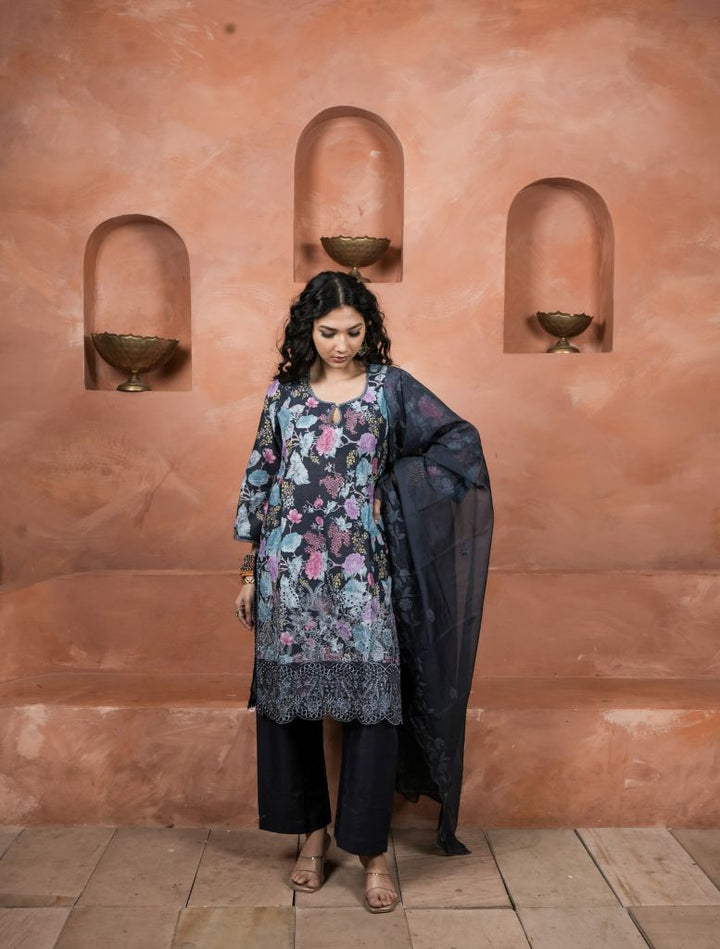 Hania Blue Straight Set