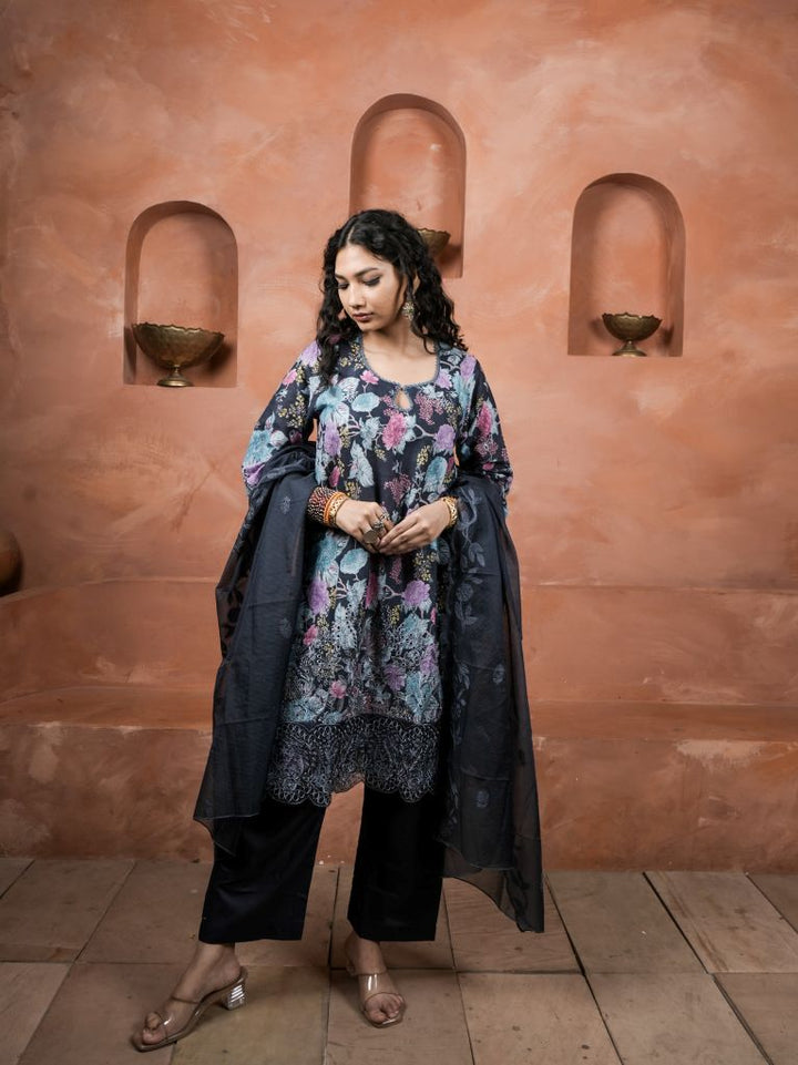 Hania Blue Straight Set