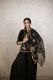 Mita Black Sharara Set 3