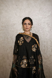 Mita Black Sharara Set 4