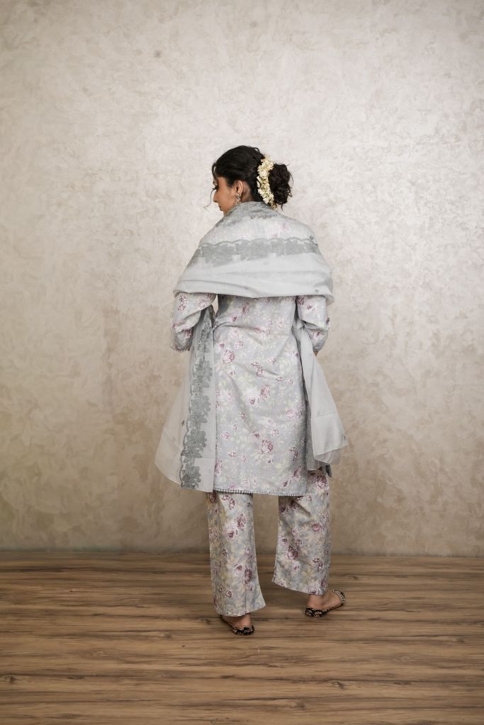 Hania Grey Straight Set