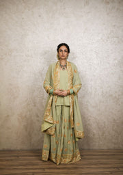 Afroz Pista Sharara Set Gulabo Jaipur