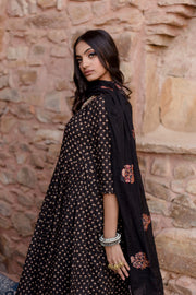 Padma Black Anarkali Set 3