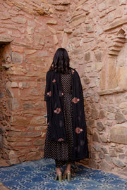 Padma Black Anarkali Set 2