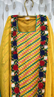 Lehriya Mustard Set Gulabo Jaipur
